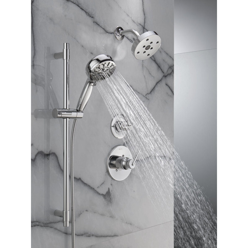 Delta ProClean 7Spray Hand Shower with Slide Bar, Handheld Shower with